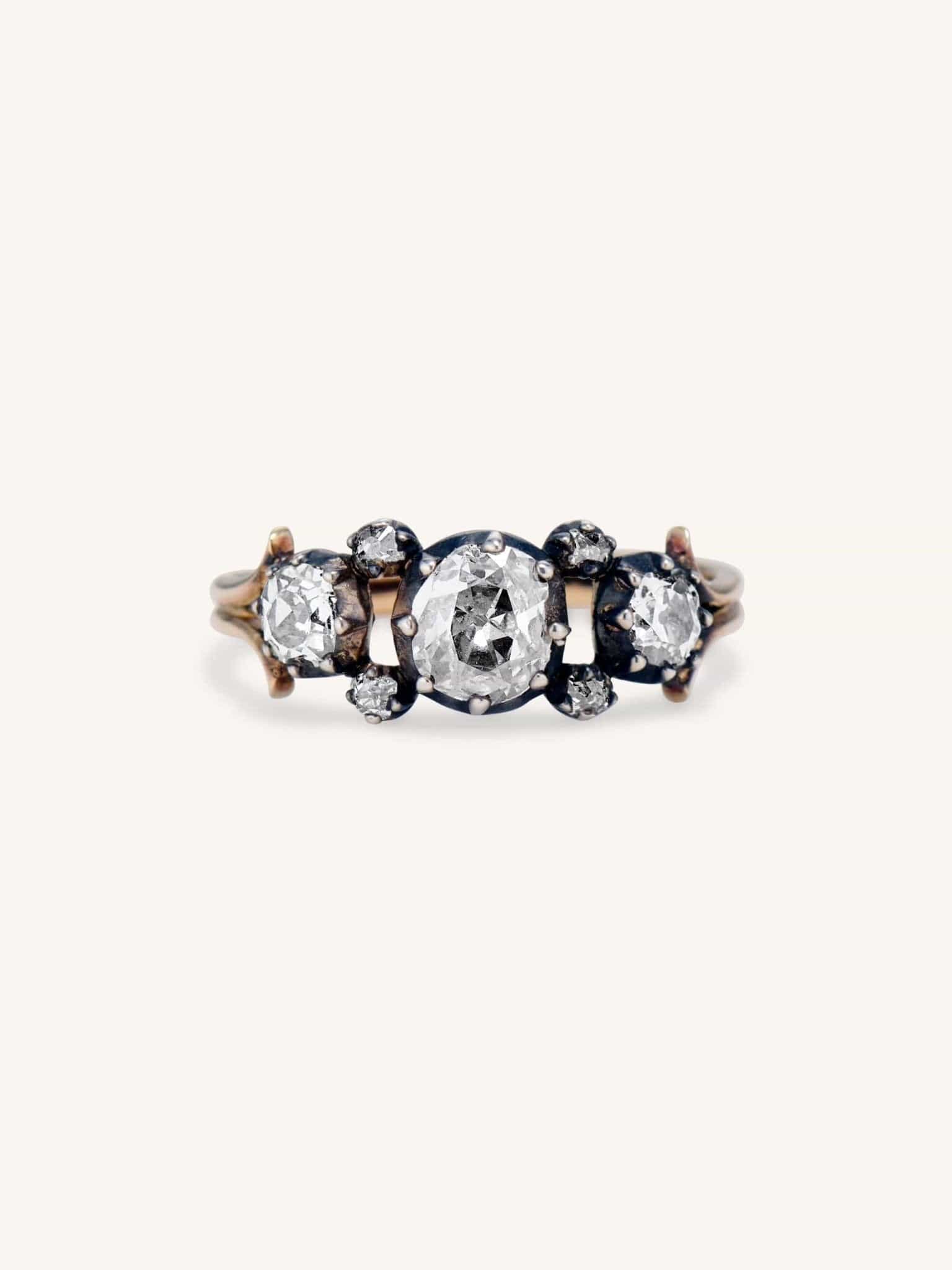 Georgian-Style Best Engagement Ring - Krombholz Jewelers