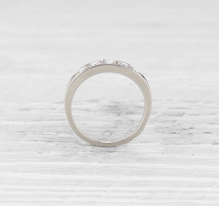 VINTAGE TIFFANY DIAMOND WEDDING BAND