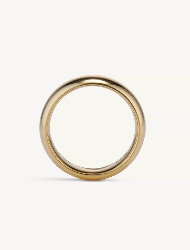 Tiffany Forever Wedding Band Ring in Yellow Gold, 4.5 mm Wide | Tiffany &  Co.