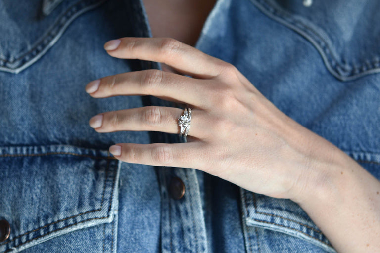 Cartier Midcentury 1.79 Carat Transitional Cut Diamond Vintage Engagement Ring