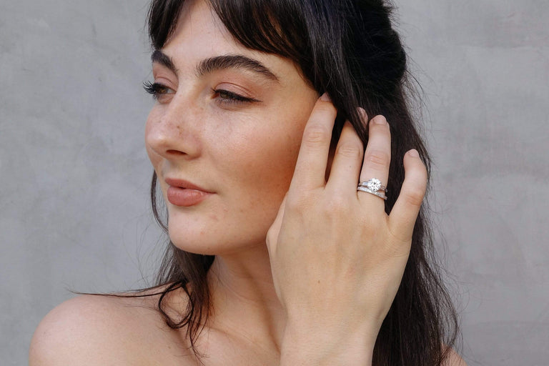 2.01 CARAT DIAMOND CARTIER ENGAGEMENT RING