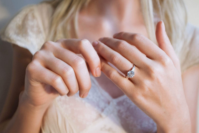 2.01 CARAT DIAMOND CARTIER ENGAGEMENT RING