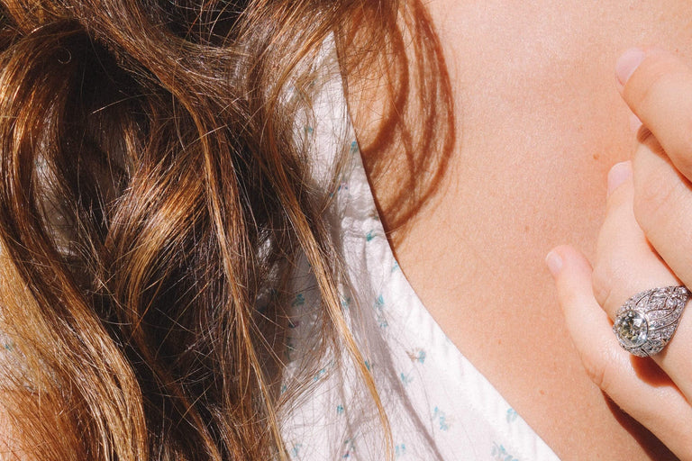 2.25 Carat Edwardian Diamond Engagement Ring