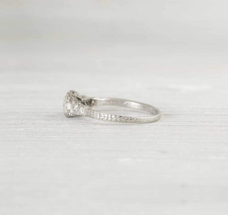.60 Carat Art Deco Diamond Engagement Ring
