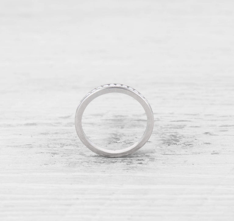 ART DECO TIFFANY & CO DIAMOND WEDDING BAND